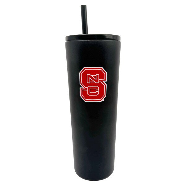 30oz Straw Tumbler - Black with Blo